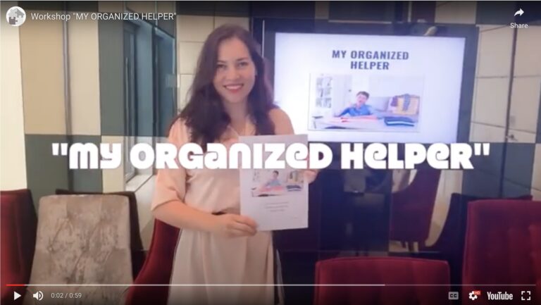 Read more about the article Workshop “MY ORGANIZED HELPER”